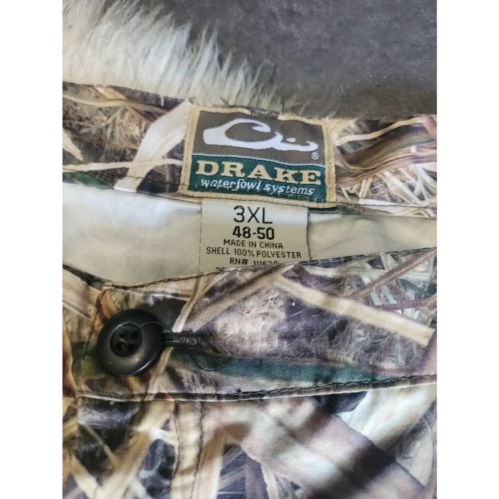 Drake Waterfowl Cargo Shorts, Mens 3XL